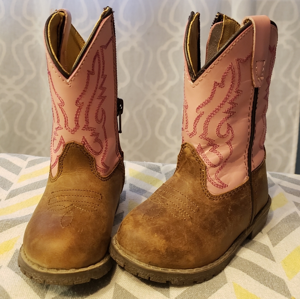 Toddler Girl Cowboy Boots👢